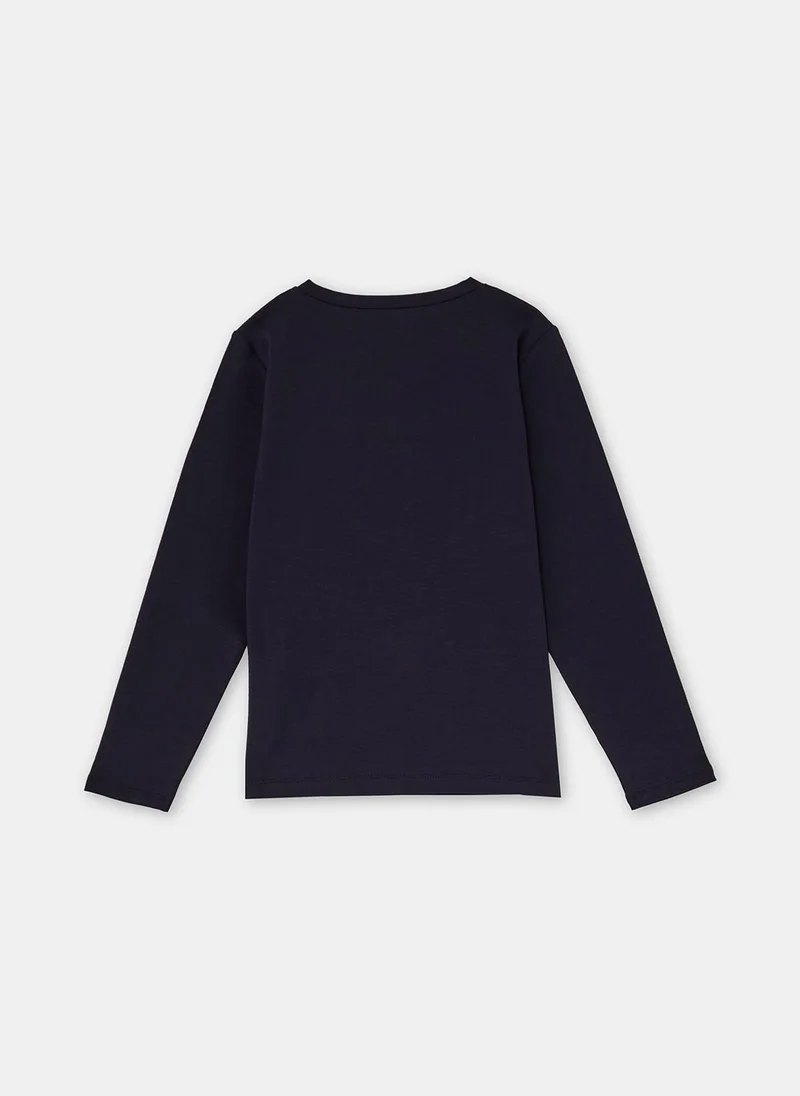 ليو جو T-shirt with logo
